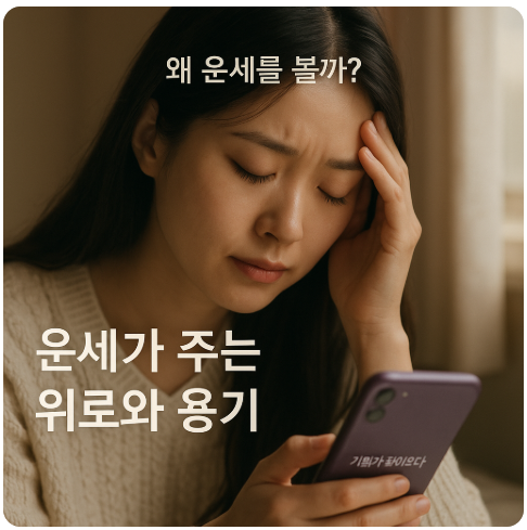 🔮 왜 운세를 볼까?